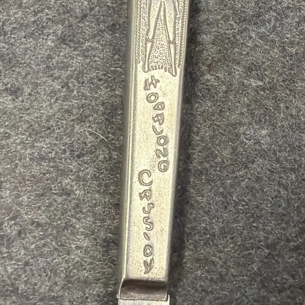 Hopalong Cassidy Flatware Silverware Butter Knife Stainless Metal Old Vintage